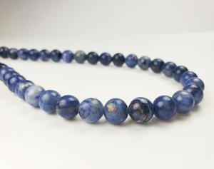 ST70-48 8mm Round Stone - Sodalite